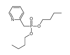 2-(dibutoxyphosphorylmethyl)pyridine结构式