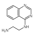 1,2-Ethanediamine,N1-4-quinazolinyl-结构式