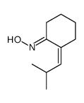 N-[2-(2-methylpropylidene)cyclohexylidene]hydroxylamine结构式