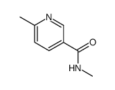 Nicotinamide, N,6-dimethyl- (6CI)结构式