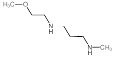 N1-(2-Methoxyethyl)-N3-methyl-1,3-propanediamine结构式
