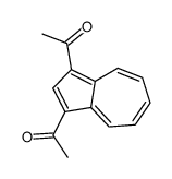 1-(3-acetylazulen-1-yl)ethanone Structure