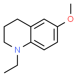 1-乙基-6-甲氧基-1,2,3,4-四氢喹啉结构式