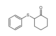 (2RS)-2-(phenylsulfanyl)cyclohexanone结构式
