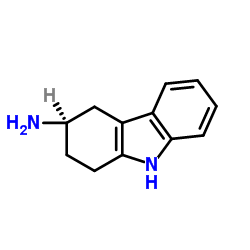 (3R)-2,3,4,9-Tetrahydro-1H-carbazol-3-amine structure
