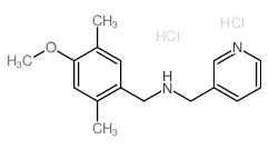 (4-Methoxy-2,5-dimethylbenzyl)-(pyridin-3-ylmethyl)amine dihydrochloride Structure