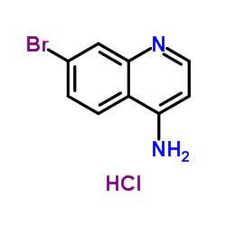 7-Bromo-4-quinolinamine hydrochloride (1:1) Structure