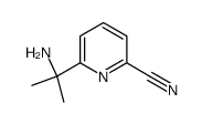 6-(1-amino-1-methyl-ethyl)-pyridine-2-carbonitrile Structure