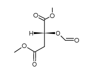 (R)-dimethyl 2-(formyloxy)succinate Structure