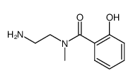 N-(2-aminoethyl)-2-hydroxy-N-methylbenzamide结构式