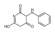3-Anilino-2,4,6-piperidinetrione结构式