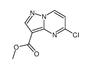 methyl 5-chloropyrazolo[1,5-a]pyrimidine-3-carboxylate Structure