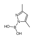 (3,5-dimethylpyrazol-1-yl)boronic acid Structure