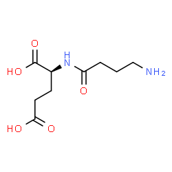 N-(gamma-aminobutyryl)glutamic acid结构式