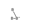 octahydrotriborate(1-) anion结构式