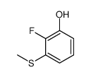 2-Fluoro-3-methylbenzenethiol, 2-Fluoro-m-tolyl mercaptan结构式