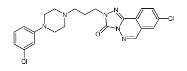 8-chloro-2-[3-[4-(3-chlorophenyl)piperazin-1-yl]propyl]-[1,2,4]triazolo[3,4-a]phthalazin-3-one Structure