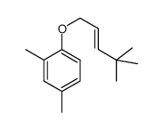 (E)-1-(4,4-dimethylpent-2-enyloxy)-2,4-dimethylbenzene结构式