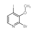 2-Bromo-4-iodo-3-methoxypyridine Structure