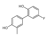 4-(5-fluoro-2-hydroxyphenyl)-2-methylphenol Structure