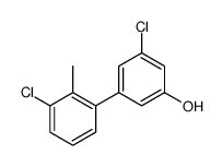 3-chloro-5-(3-chloro-2-methylphenyl)phenol Structure