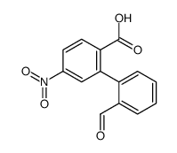 2-(2-formylphenyl)-4-nitrobenzoic acid Structure