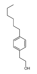 2-(4-hexylphenyl)ethanol结构式