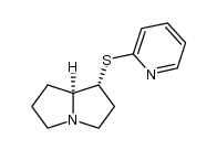 1-(2-pyridylthio)pyrrolizidine结构式