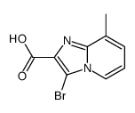 3-Bromo-8-Methyl-imidazo[1,2-a]pyridine-2-carboxylic acid picture