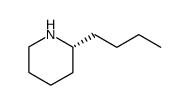 (+)-2-butyl-piperidine结构式