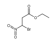 ethyl 3-bromo-3-nitropropanoate Structure