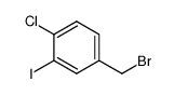 4-bromomethyl-1-chloro-2-iodo-benzene Structure