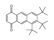 5,6,7-tritert-butylanthracene-1,4-dione Structure