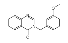 3-(3-Methoxy-benzyl)-3H-quinazolin-4-one Structure