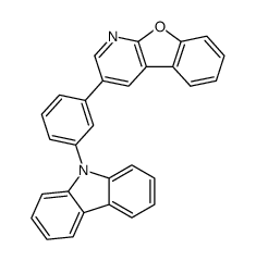 3-(3-(9H-咔唑-9-基)苯基)苯并呋喃[2,3-b]吡啶图片