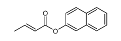 2-naphthyl crotonate Structure