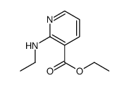 3-Pyridinecarboxylicacid,2-(ethylamino)-,ethylester(9CI) structure