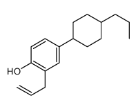 2-prop-2-enyl-4-(4-propylcyclohexyl)phenol Structure