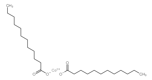 cobalt(2+),dodecanoate Structure