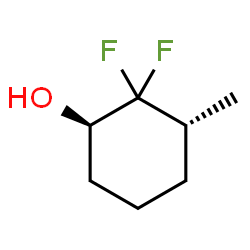 Cyclohexanol,2,2-difluoro-3-methyl-,(1R-trans)-(9CI) Structure