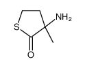 alpha-methylhomocysteine thiolactone结构式