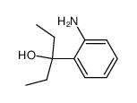 2-aminophenyldiethylcarbinol Structure