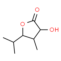 2(3H)-Furanone,dihydro-3-hydroxy-4-methyl-5-(1-methylethyl)-(9CI) Structure