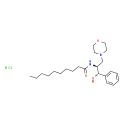 (−)-L-threo-PDMP (hydrochloride)结构式
