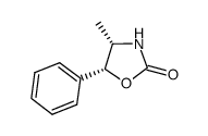 (4S,5R)-4-Methyl-5-phenyloxazolidin-2-one Structure