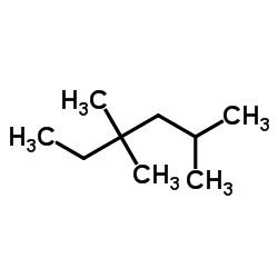2,4,4-Trimethylhexane Structure