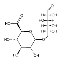 O1-D-glucose-6-yl-β-D-glucopyranuronic acid Structure