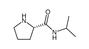 2-Pyrrolidinecarboxamide,N-(1-methylethyl)-,(2S)-(9CI)结构式