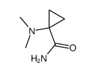 Cyclopropanecarboxamide, 1-(dimethylamino)- (9CI) structure