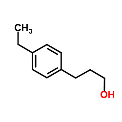 3-(4-Ethylphenyl)-1-propanol结构式